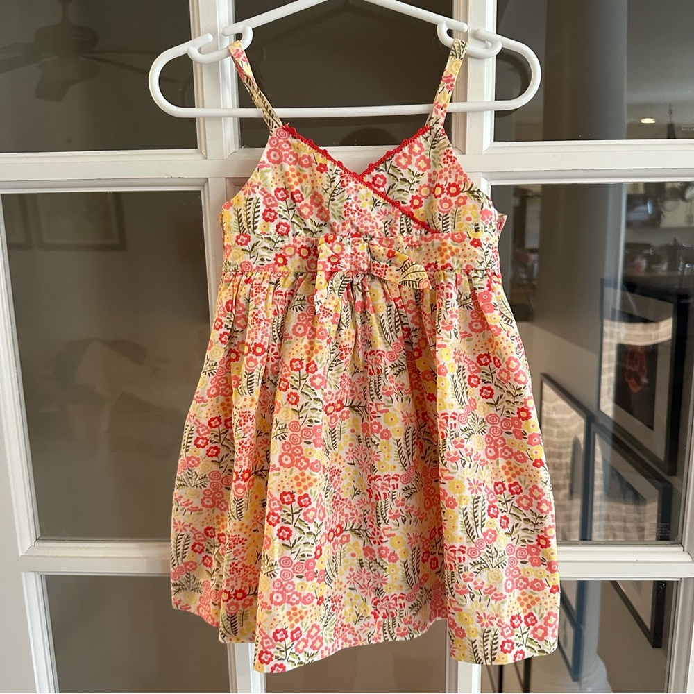 Janie and Jack Floral Sundress Sz 6-12m